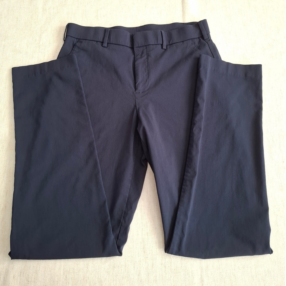 Croft & Barrow Men's 30x32 Navy Performance Pants Preppy Business Casual Utility